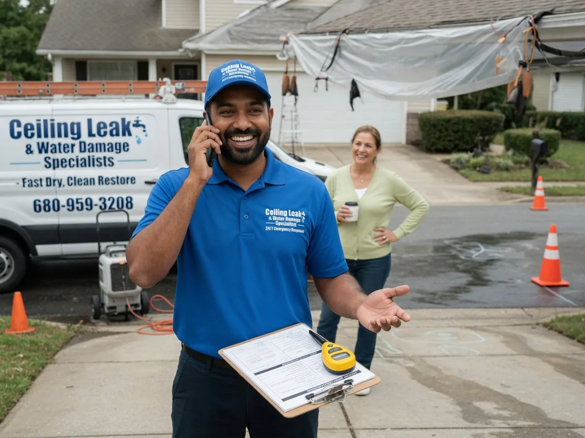Ceiling Leak Cleanup Lewiston, UT FAQs